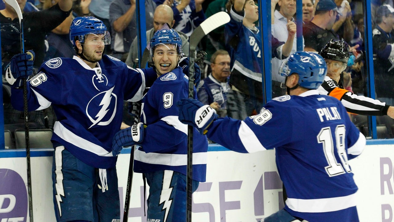 Johnson-Kucherov-Palat line gives Lightning depth to remain a contender